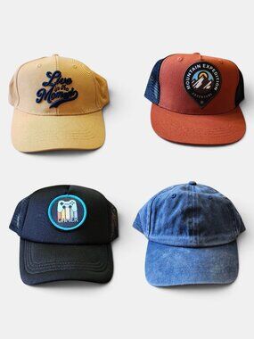 NEW 4 Kids Wonder Nation Baseball Trucker Caps - Live/Expedition/Gamer/Denim